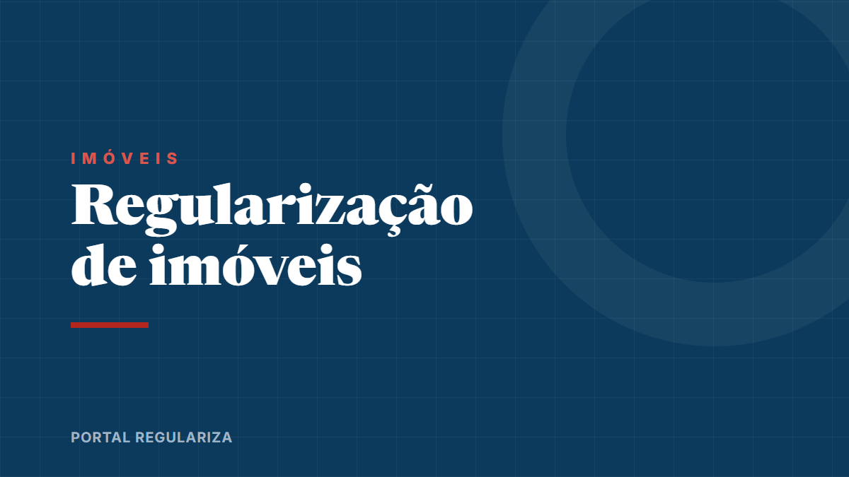 Ilustração do tema: regularização de imóveis