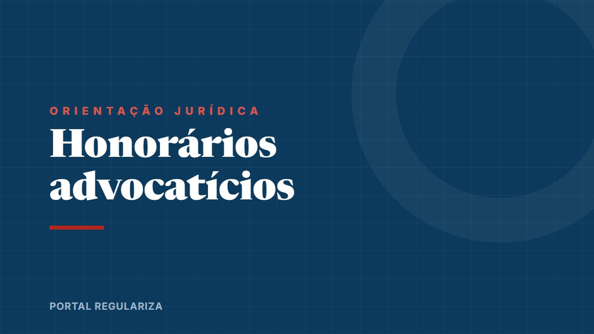 Ilustração do tema: honorários advocatícios